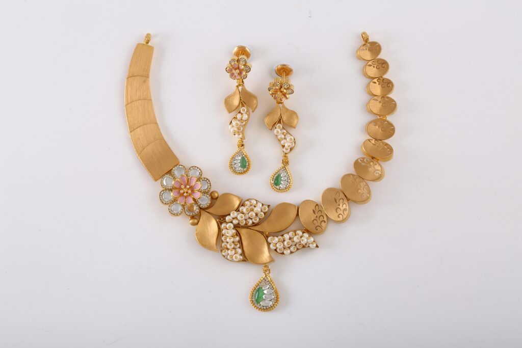 Fancy Gold Bridal Set
